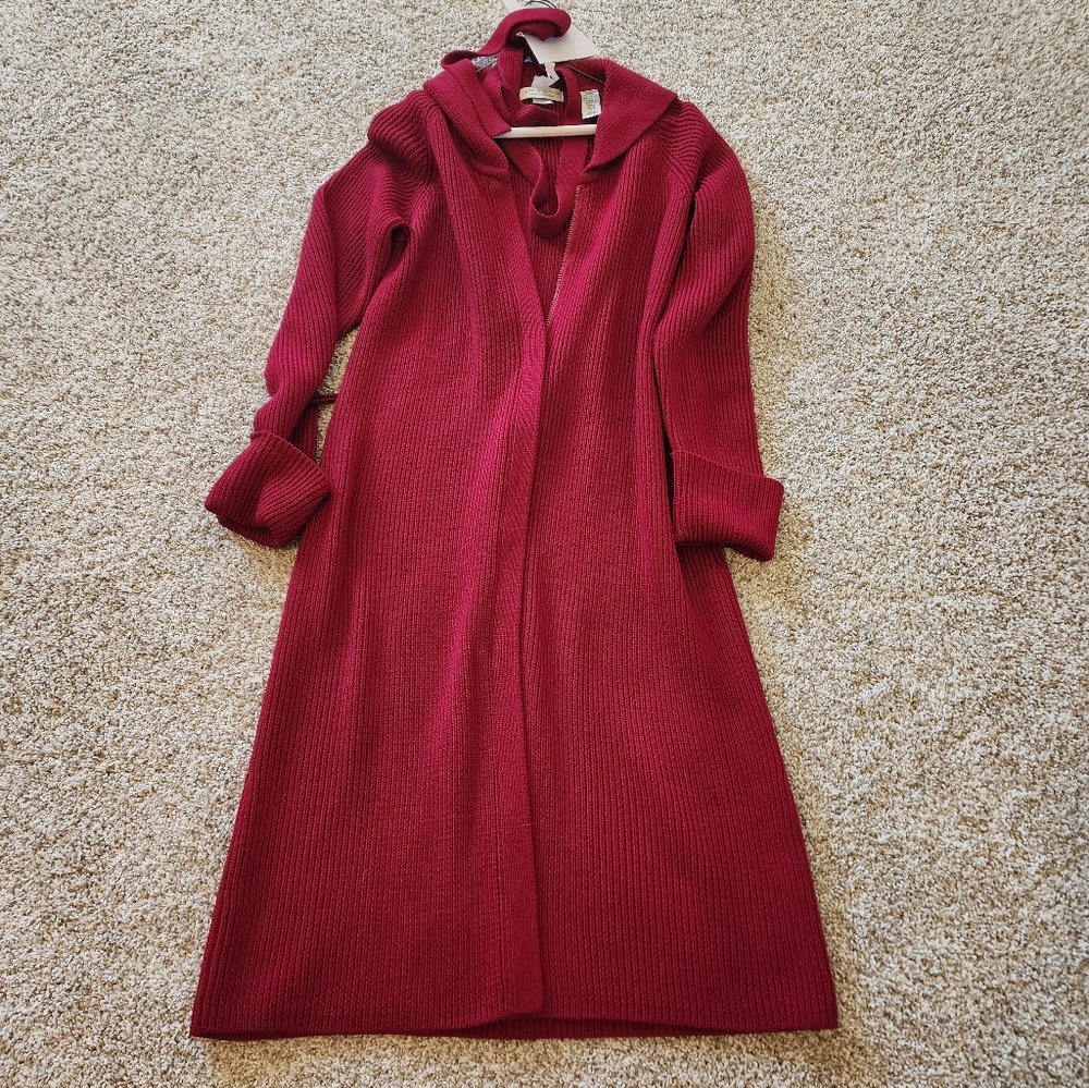 Vintage 100% Wool Lord & Taylor Duster